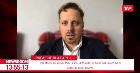 Sondaż IBRiS dla WP. Marcin Duma: elektorat PiS jest niezwykle zwarty
