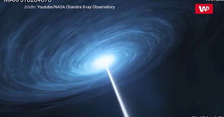 Strumień z czarnej dziury. NASA publikuje nowe odkrycie