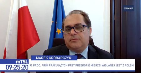 Przekop Mierzei Wiślanej ma się zacząć zwracać w ciągu pięciu lat. "Przy Gdyni też zadawano takie pytania"
