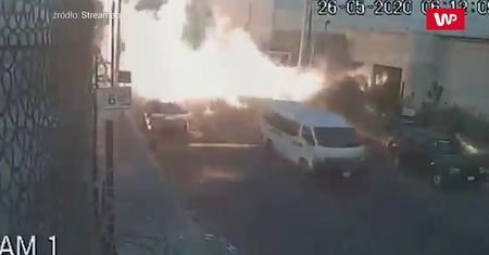Niespodziewana eksplozja. Wystarczyła jedynie mała iskra