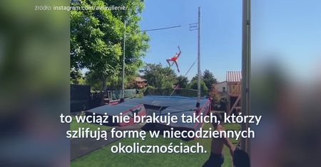#dziejesiewsporcie: 5,85 m w domowym ogrodzie. Niesamowity skok medalisty olimpijskiego