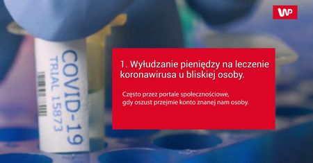 Oszustwo na koronawirus. Policja ostrzega