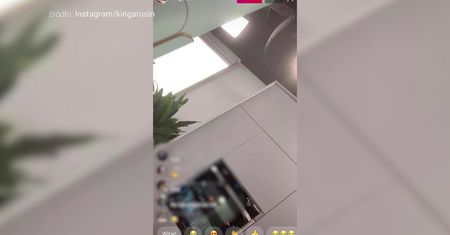 Niekontrolowany live Kingi Rusin na Instagramie