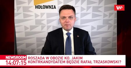 Wybory 2020. Szymon Hołownia mówi o TVP. Przypomina, kiedy naprawdę zaczęło się upartyjnienie mediów publicznych