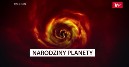 Astronomowie zaobserwowali narodziny planety