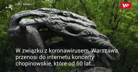 Koncerty chopinowskie online. Organizatorzy mają sposób na pandemię