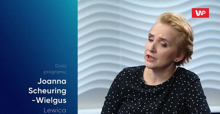 Kontrowersyjny transparent na wiecu Andrzeja Dudy. Stanowczy sprzeciw Joanny Scheuring-Wielgus