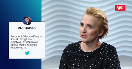 Joanna Scheuring-Wielgus o Andrzeju Dudzie: jest w totalnej pułapce