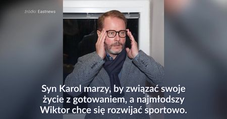 Synowie Artura Żmijewskiego nie poszli w jego ślady