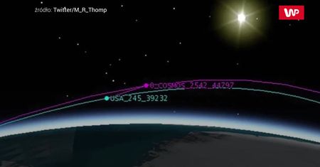 Rosyjskie statki kosmiczne śledzą satelitę szpiegowskiego USA