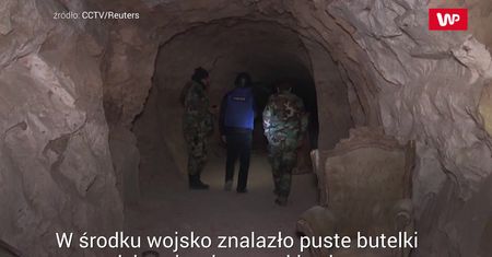 Tajemnicza sieć tuneli w Idlibie. Odkrycie pod miastem pogrążonym w wojnie