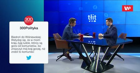 "W głowie się nie mieści". Piotr Mueller oburzony słowami Roberta Biedronia