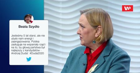 Wybory prezydenckie 2020. Róża Thun o konwencji Andrzeja Dudy. Użyła dosadnego porównania