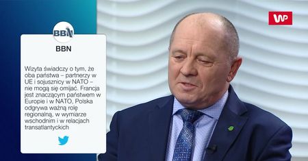 Awaria limuzyny Emmanuela Macrona. Marek Sawicki komentuje