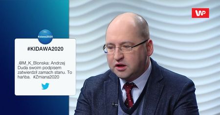 Adam Bielan o wpisie Małgorzaty Kidawy-Błońskiej: to jakaś histeria!