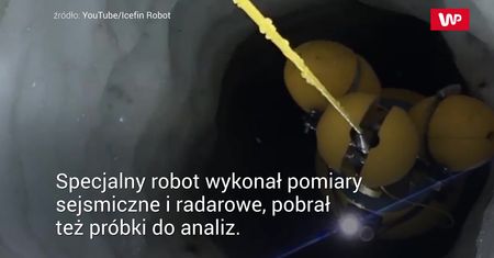 Zajrzeli pod lodowiec. Pierwsze takie badanie