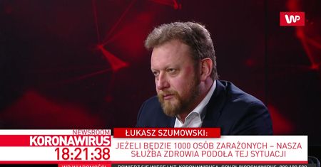 Polacy dobrze oceniają rząd ws. koronawirusa. Skromna odpowiedź Łukasza Szumowskiego