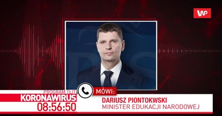 Koronawirus w Polsce. Szkoły będą dłużej zamknięte? Minister Dariusz Piontkowski: nie można wykluczyć
