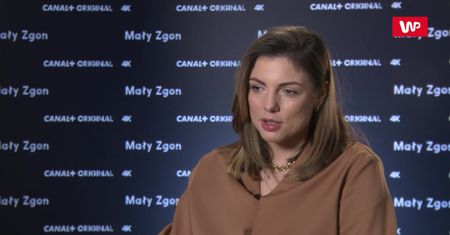 "Mały Zgon": Karolina Gorczyca o pracy na planie serialu Machulskiego