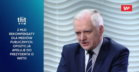 Miliardy dla TVP. Jarosław Gowin: muszę postawić zarzut opozycji