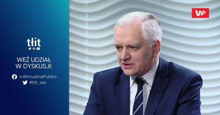 Jarosław Gowin komentuje badanie IBSP dla WP: to nieporozumienie