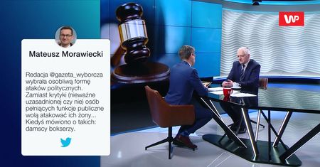 "Gazeta Wyborcza" o Patrycji Koteckiej. Jarosław Gowin: to nie troska o praworządność
