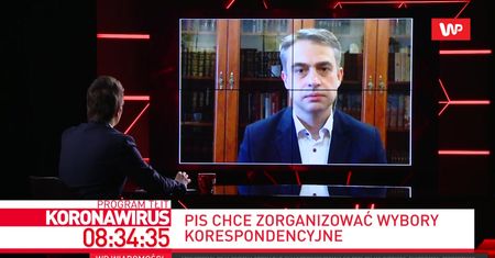 Krzysztof Gawkowski o Andrzeju Dudzie: prze do wyborów, bo chce zostać "kopertowym" prezydentem