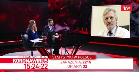 Koronawirus w Polsce. Prof. Andrzej Horban tłumaczy, ilu jest teraz zakażonych