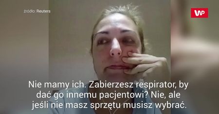 Apel hiszpańskiej pielęgniarki. "To jest piekło, siedźcie w domu"