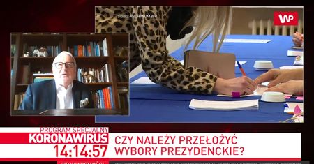 Koronawirus w Polsce. Prof. Andrzej Matyja o wyborach prezydenckich