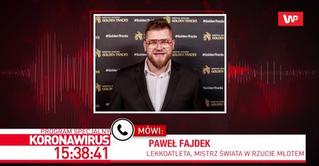 Koronawirus. Fajdek o domowej kwarantannie. "Wielu sportowców w innych krajach to lekceważy"