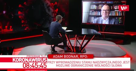 Koronawirus w Polsce. Andrzej Duda daje zły przykład? Adam Bodnar: to jest dylemat