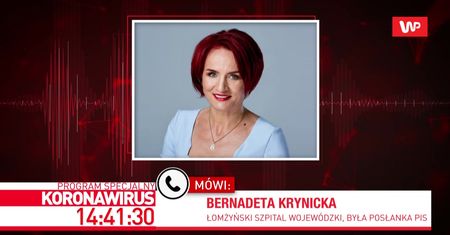 Koronawirus w Polsce. Bernadeta Krynicka odpowiada na zarzuty Jarosława Gowina