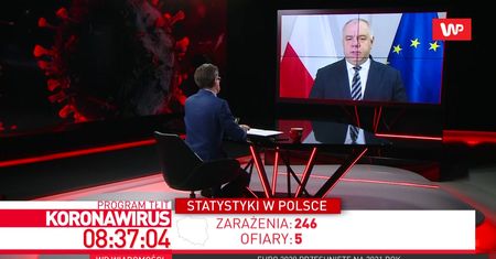 Koronawirus. Jacek Sasin: Polakom należy się szczerość