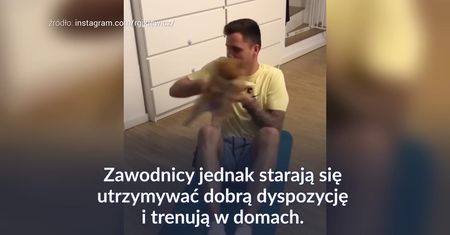 #dziejesiewsporcie: Rafał Gikiewicz trzyma formę. Trenuje z... psem