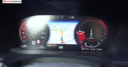 Volvo S90 2.0 T8 Twin Engine 390 KM (AT) - pomiar zużycia paliwa