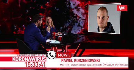 Koronawirus. Problemy pływaków w trakcie pandemii. Paweł Korzeniowski mówi o sposobach na trening