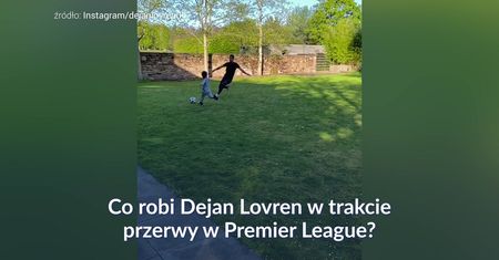 #dziejesiewsporcie: piłkarz Premier League zrobił synowi piłkarską szkołę przetrwania