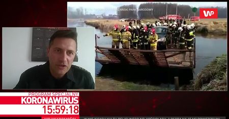 Płonie Biebrzański Park Narodowy. Rzecznik straży pożarnej mówi o dramatycznej sytuacji