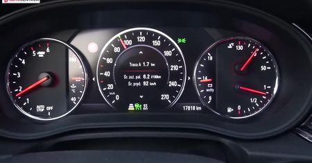 Opel Insignia 2.0 CDTI 170 KM (MT) - pomiar zużycia paliwa