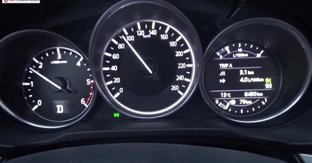 Mazda CX-5 2.2 Sky-D 175 KM (AT) - pomiar zużycia paliwa
