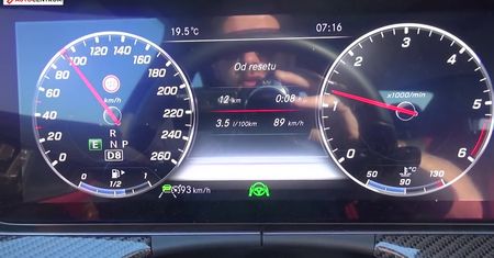 Mercedes-Benz CLS 400d 340 KM (AT) - pomiar zużycia paliwa