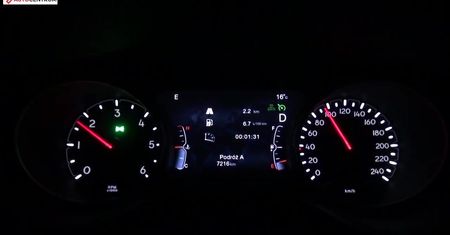 Jeep Compass 2.0 MJD 140 KM (AT) - pomiar zużycia paliwa