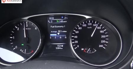 Nissan X-Trail 1.6 dCi 130 KM 4X4 (MT) - pomiar spalania