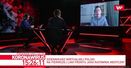 Nasz dziennikarz na pierwszym froncie walki z koronawirusem. "To staje się rutyną"