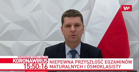 Rząd przekłada matury. Szef MEN mówi o "walorach zdrowotnych"