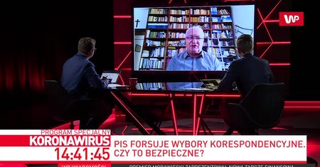 Koronawirus. Polska. Prof. Krzysztof Simon uważa, że należy przesunąć wybory. "Absurd"
