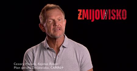 "Żmijowisko": Cezary Pazura o swojej postaci