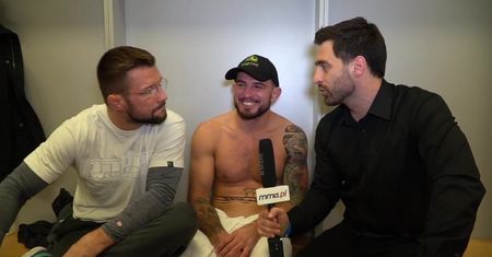KSW 51. Borys Mańkowski pokonał Bakocevicia! "Na glebę i zaduszaj!"