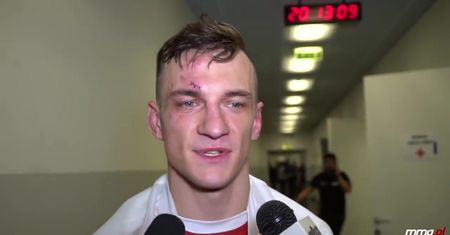 Sebastian Przybysz zwycięża na KSW 51. "Stoczyliśmy bardzo ciężką i wyniszczającą walkę"